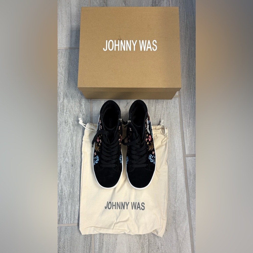 Johnny Was Emiko High-Top Sneakers - Picture 5 of 11